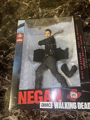 #ad McFarlane Walking Dead Negan 10quot; Deluxe Action Figure