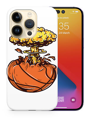#ad CASE COVER FOR APPLE IPHONE NUCLEAR BASKETBALL
