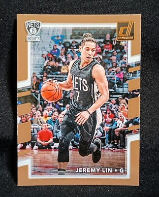 #ad 2017 Donruss Jeremy Lin #13 Brooklyn Nets