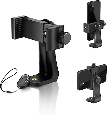 #ad Universal Tripod Phone Holder Phone Tripod Mount Adapter with Wireless Camera R