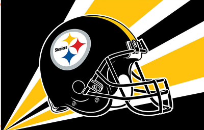 #ad Football Helmet Memorable Flag 3x5ft Banner fans Gift Pittsburgh Steelers