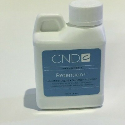 #ad CND Retention Sculpting Liquid 4oz 114mL Superior Adhesion No Primer Required