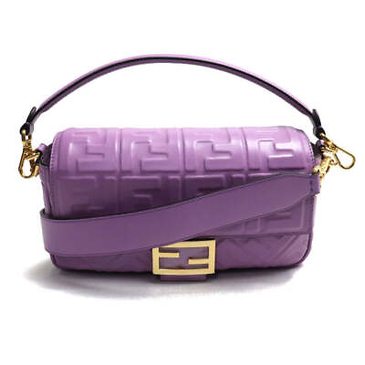 #ad FENDI Burgundy nappa leather purple 8BR600 #026
