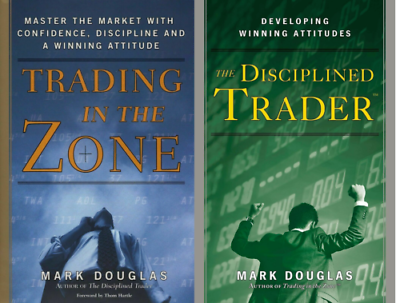 #ad Trading in the Zone and The Disciplined Trader by Mark Douglas Paperback English