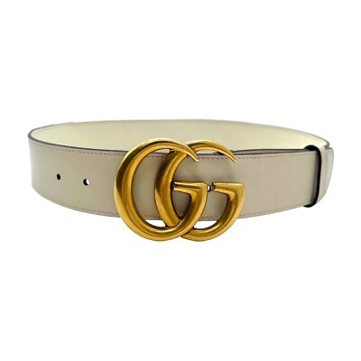 #ad Gucci Leather GG Buckle Belt