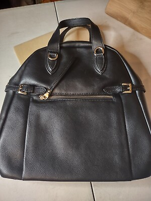 #ad cannci black backpack purse 