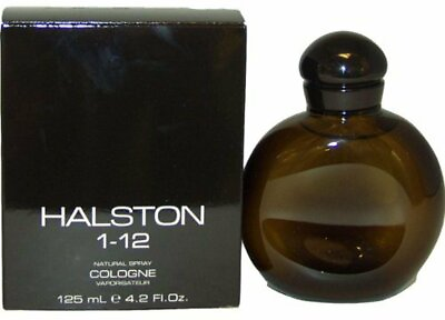 #ad HALSTON 1 12 Cologne 4.2 oz Spray for Men New in Box I 12