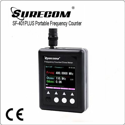 #ad SURECOM Frequency Counter SF401 Plus SURECOM Portable CTCSS DCS Decoder