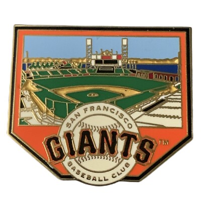 #ad 2000 MLB San Francisco Giants Baseball Club Pacific Bell Park Souvenir Pin