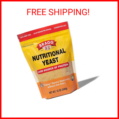 #ad Bragg Premium Nutritional Yeast Seasoning Vegan Gluten Free – Good Source of