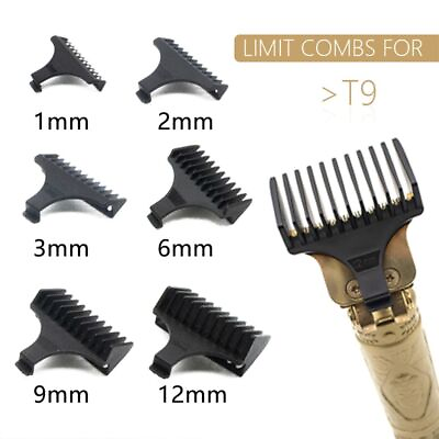 #ad Hair Clipper Limit Comb For T9 1 2 3 4 9 12Mm Guide Barber#x27;S Limited Comb