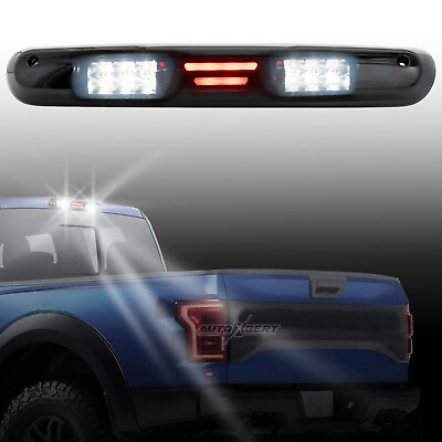 #ad FULL LED For Chevy Silverado GMC Sierra07 2013 Brake Tail Cab Roof Center Light