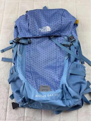 #ad Rare North Face Middelday30 Backpack Mountain Climbing With Waterproof Case Men