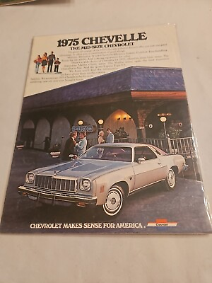 #ad 1975 Chevelle The Mid Size Chevrolet MH21