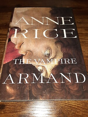 #ad The Vampire Armand Anne Rice 1998 First Trade Edition Vampire Chronicles HC Used