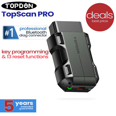 #ad 2024new TOPDON TopScan PRO Wireless Key Fob Programming Immobilizer Diagnostic