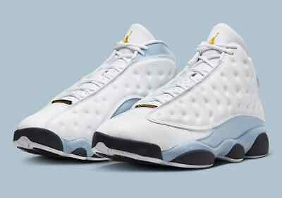 #ad Nike Air Jordan 13 Retro Blue Grey Sneakers Retro OG 414571 170 Mens Size