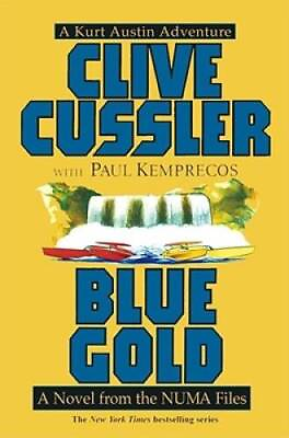 #ad Blue Gold : A Novel from the NUMA Files Paperback ACCEPTABLE