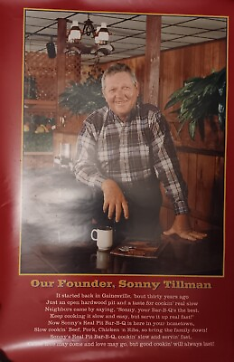 #ad Authentic Photo The Founder of Sonny#x27;s BBQ Floyd Tillman Original Picture RARE