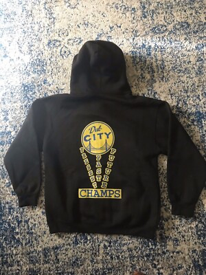 #ad DUB CITY WARRIORS GOLDEN STATE HOODIES PRO GOLD BAY AREA MOST FAMOUS XL 2 3 4 5X