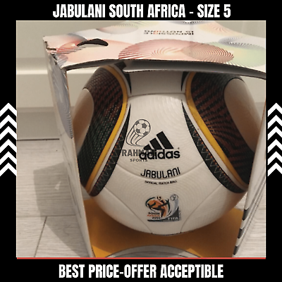 #ad Adidas Jabulani South Africa FIFA World Cup 2010 Soccer Match Ball Size 5