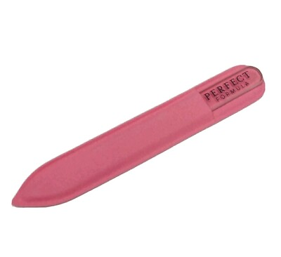 #ad Perfect Formula • Crystal Nail File In Pink Sleeve • BRAND NEW