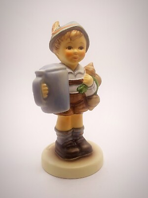 #ad First Issue Hummel 87 2 0 For Father Boy With Stein And Turnips 4 1 4” Tall TMK8