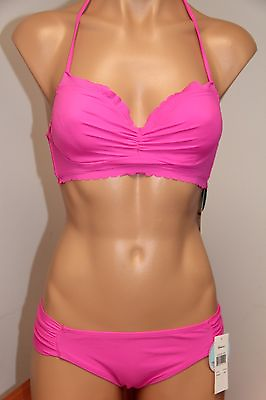 NWT Raisins Swimsuit Bikini 2pc set Sz S La Paz Cocoa Beach Pink $27.99