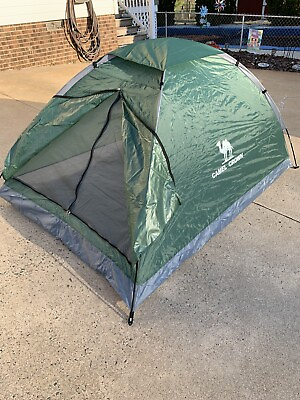 #ad CAMEL CROWN 2 3 4 5 Person Camping Dome Tent Waterproof