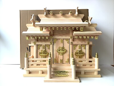 #ad Kamidana Japanese Home household shelf shinto altar shrine ornament god