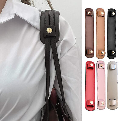 #ad Leather Shoulder Strap Pad PU Anti Skid Wide Strap Shoulder Pads for Bags