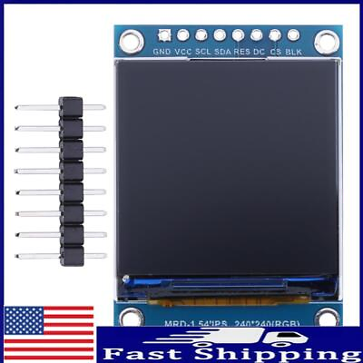 #ad 1.54 Inch Full Color TFT Display Module 240x240 SPI Interface ST7789