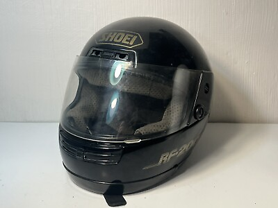 #ad Shoei Black Model RF 200 M90 DOT Size XS 6 5 8 6 3 4 Motorcycle Helmet