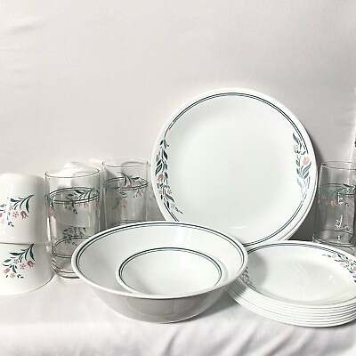 #ad Vintage Corelle Rosemarie Rosemary Dinnerware by the piece