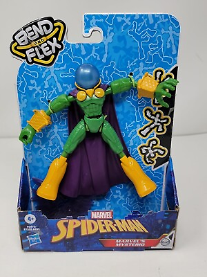 #ad Marvel Spider Man Bend and Flex Marvel’s Mysterio Action Figure 6 Inch