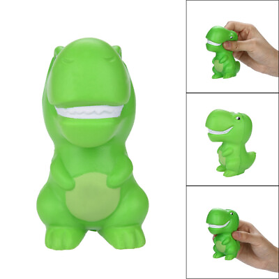 #ad Squishies Green Dinosaur Scented Slow Rising Squeeze Toys Stress Reliever Toys
