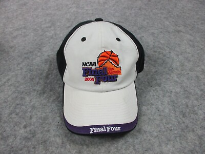 #ad NCAA Hat Youth Large Black Final Four Baseball Cap San Antonio 2004 Embroidered