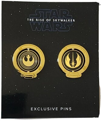 #ad Star Wars The Rise Of Skywalker Collector#x27;s Edition Double Sided Pins NEW RARE