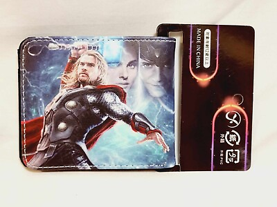 #ad Thor Men#x27;s Wallet Marvel Avengers Bifold