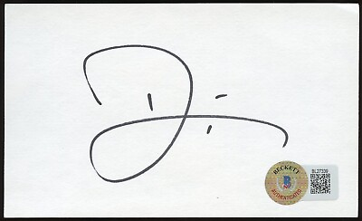 #ad David Caruso signed autograph auto 3x5 card Actor NYPD Blue amp; CSI: Miami BAS