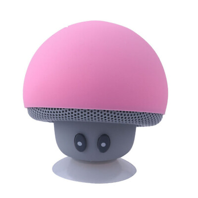 #ad Mini Mushroom Speaker Wireless Bluetooth 4.1 Speaker MP3 Player with Mic Portabl