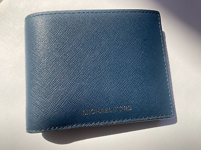 #ad Michael Kors Wallet Dark Blue cardholder Brand New