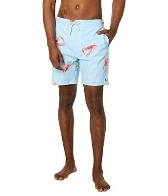 #ad johnnie O Toma Swim Suit Baja Mens Swimwear Blue Size XXL
