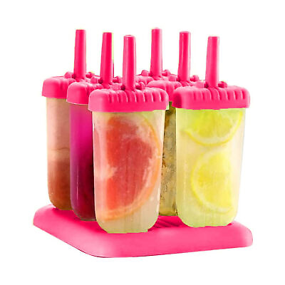 #ad Simple Design Plastic Popsicle Ice Pop Maker Assorted Color For Children