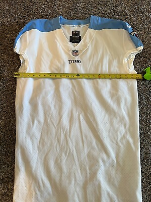 #ad 2017 Tennessee Titans Nike Player Game Practice Jersey Custom On Field Size 46