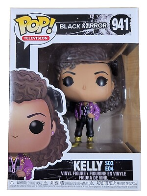#ad VAULTED Funko POP Television: Black Mirror #941 KELLY In Protector 2019 New