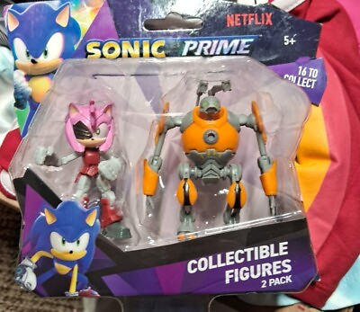 #ad Sonic Prime: Amy Rose Robot 2.5quot; Figures
