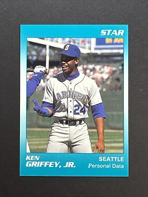 #ad 1990 STAR #10 of 11 Ken Griffey Jr.🎖️NEAR MINT or BETTER🎖️ *RARE* *QTY*