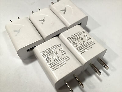 #ad LOT OF 5 Class 2 DC5V 1A 100V 240VTravel USB Wall Charger Adapter