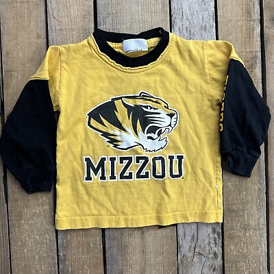 #ad Mizzou Missouri Tigers Kids Toddler T Shirt Size 3T